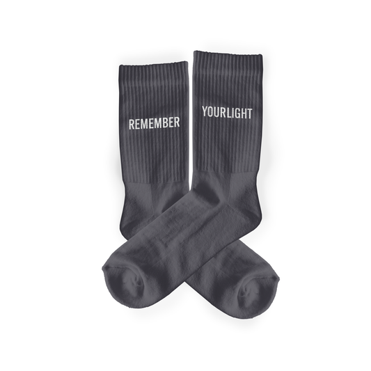 Pre-Order REMEMBER YOUR LIGHT Socks